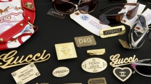 Samples of counterfeit goods PHOTO: VOA